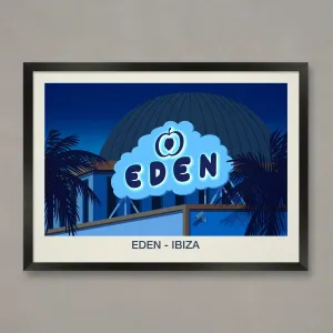 EDEN NIGHTCLUB POSTER