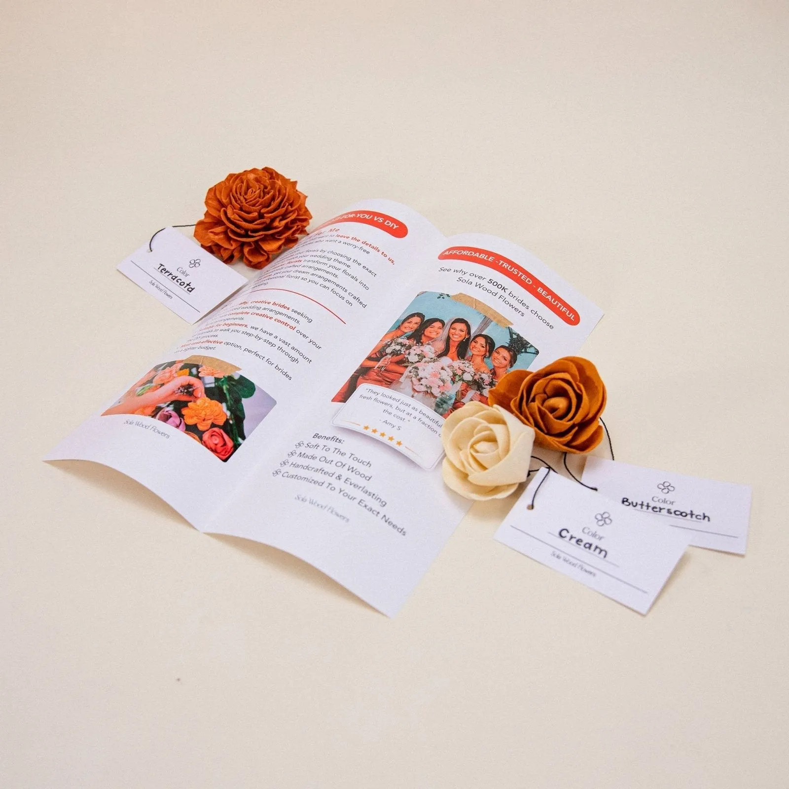 Free Limited Offer - Sola Wood Flowers Sample*