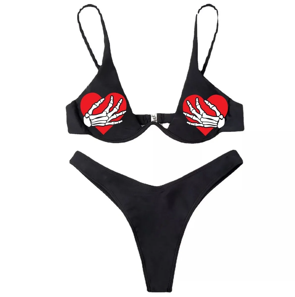 Grab Them Funny Bikini Set