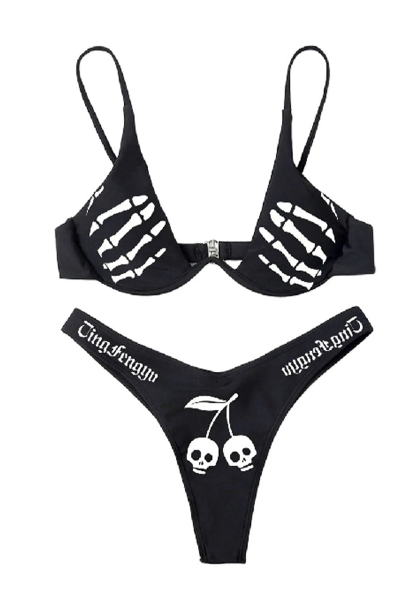 Grab Them Funny Bikini Set