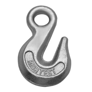 High Test Eye Grab Hook Zinc Plated or Stainless Steel