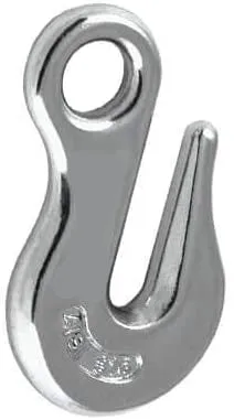 High Test Eye Grab Hook Zinc Plated or Stainless Steel