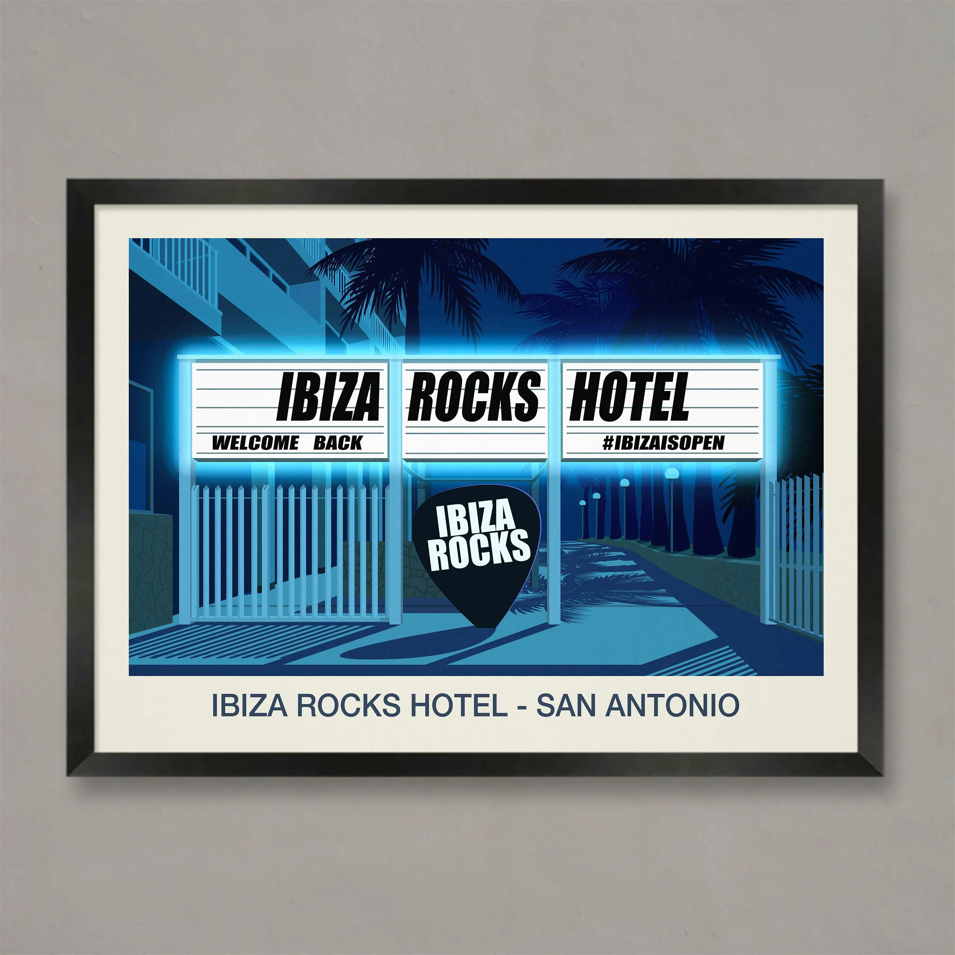 IBIZA ROCKS HOTEL POSTER