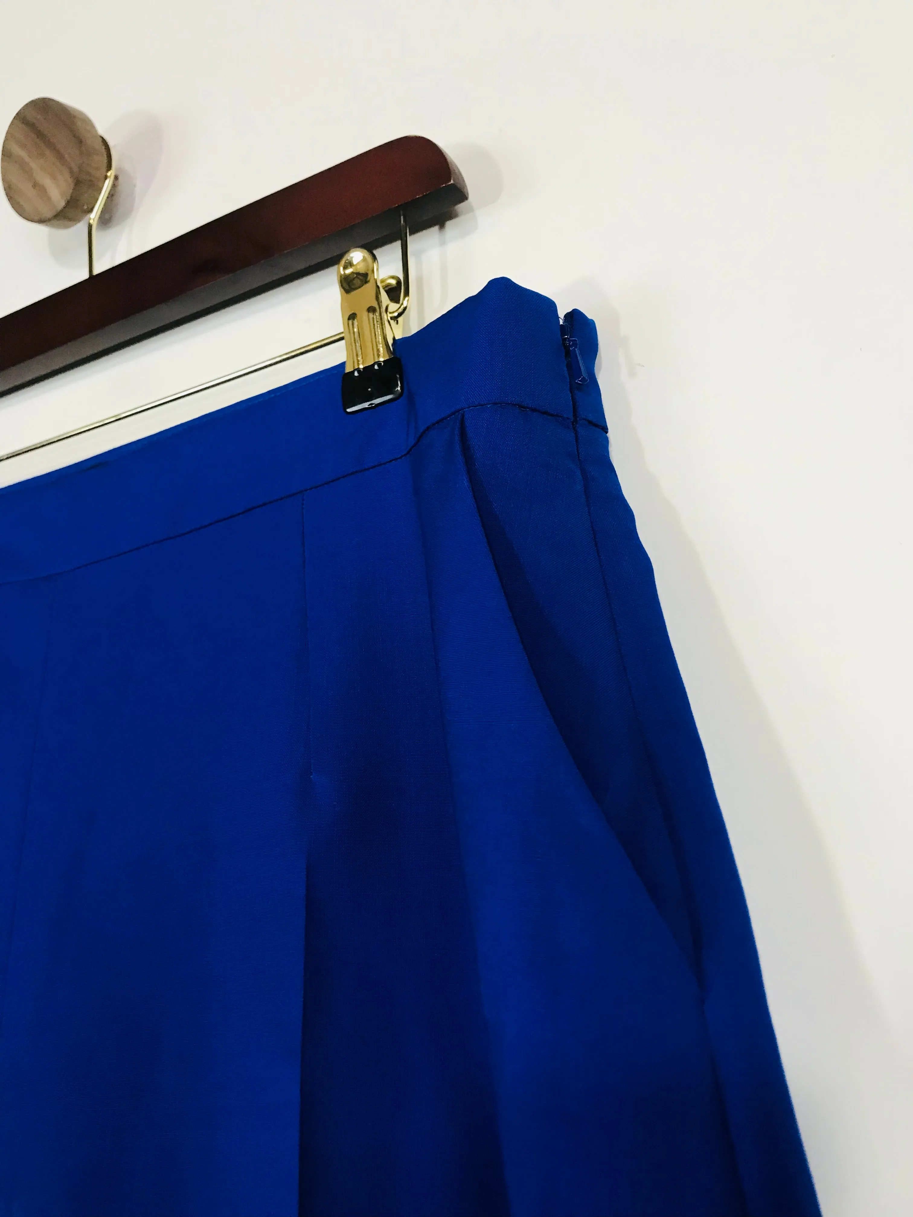 John Lewis Women's Wool Flared Culottes Trousers | UK14  | Blue