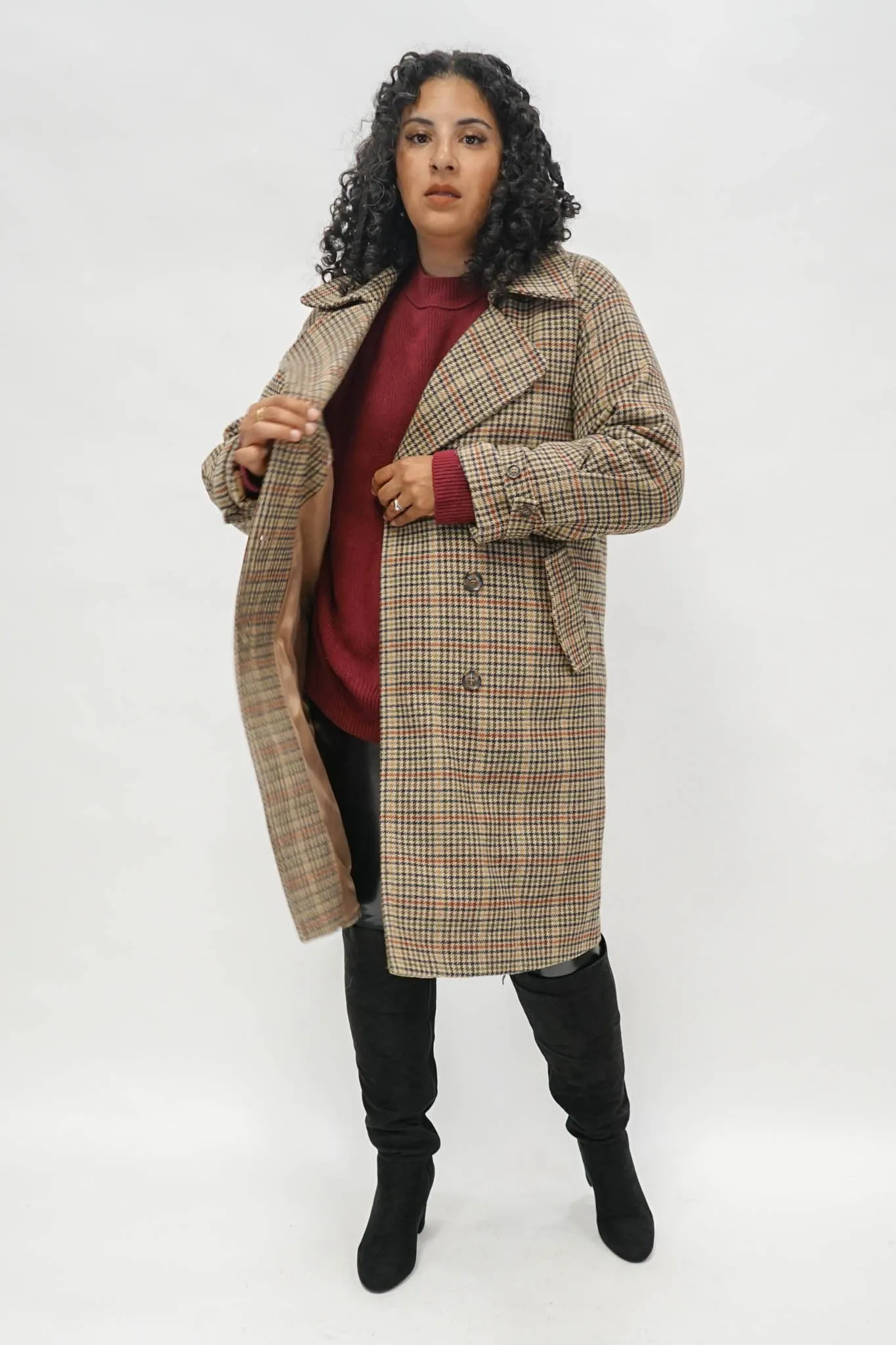 Mildred Wool Blend Trench