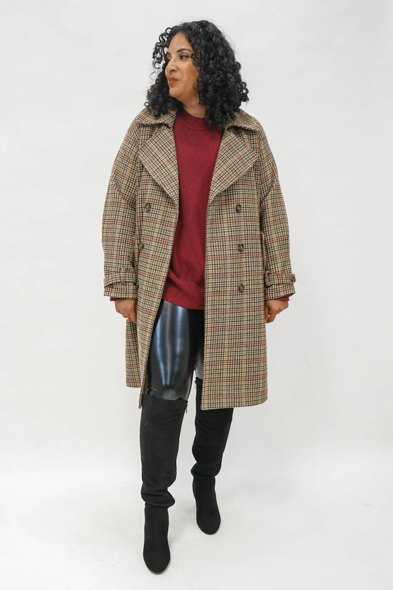 Mildred Wool Blend Trench