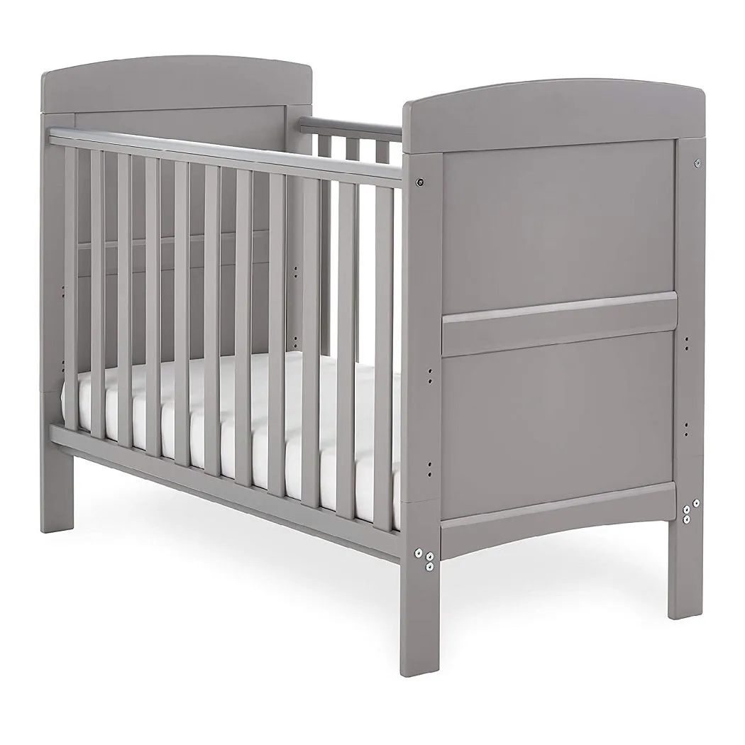 Obaby Grace Mini Cot Bed (Taupe Grey)