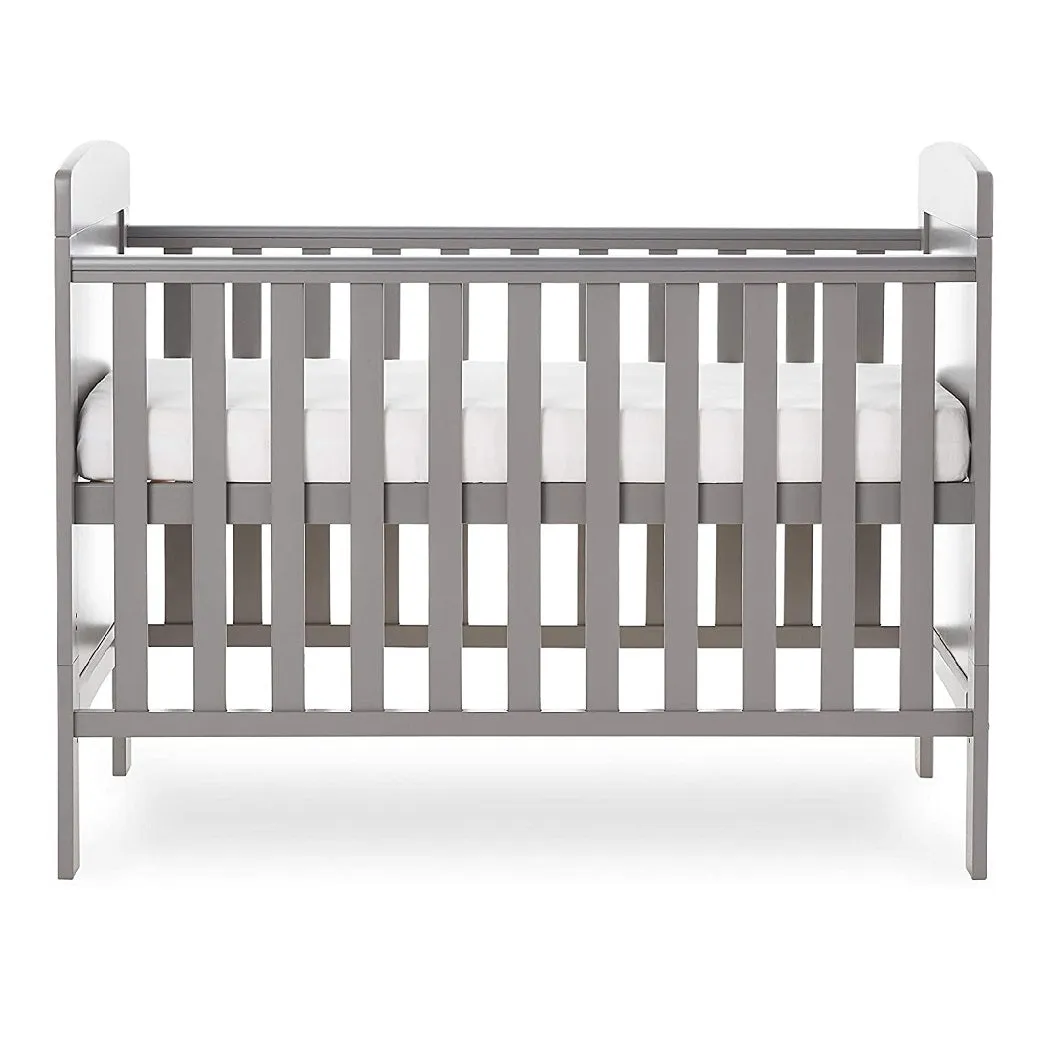 Obaby Grace Mini Cot Bed (Taupe Grey)