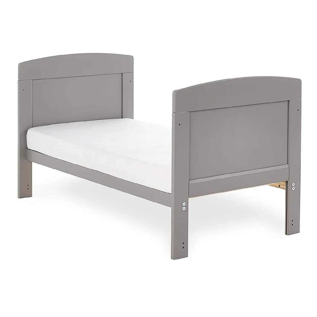 Obaby Grace Mini Cot Bed (Taupe Grey)