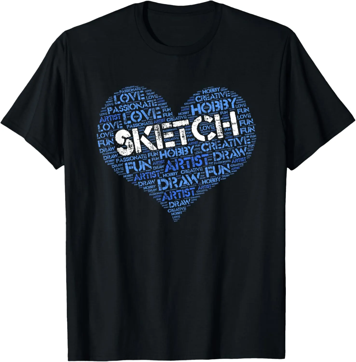 Sketch Artist Love to Draw Cartooning and More T-Shirt