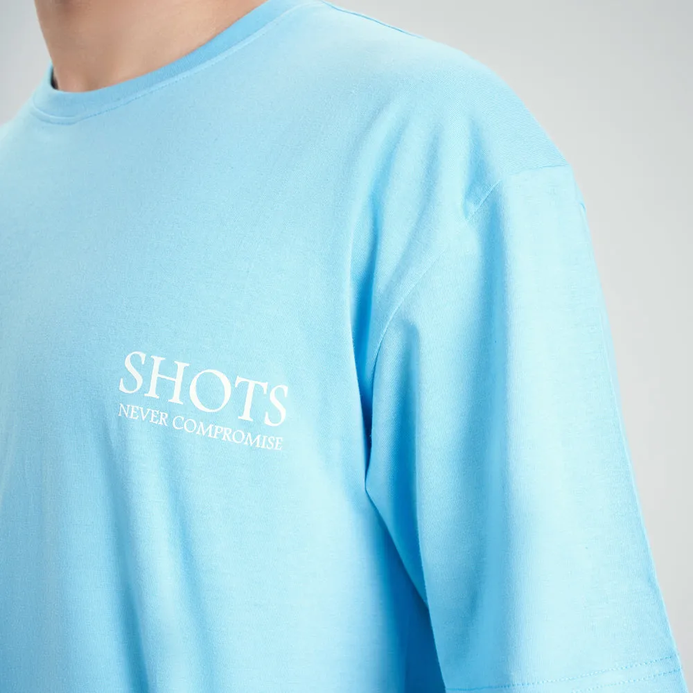 t-shirt oversize Light Blue