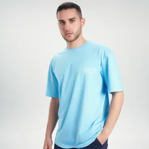t-shirt oversize Light Blue