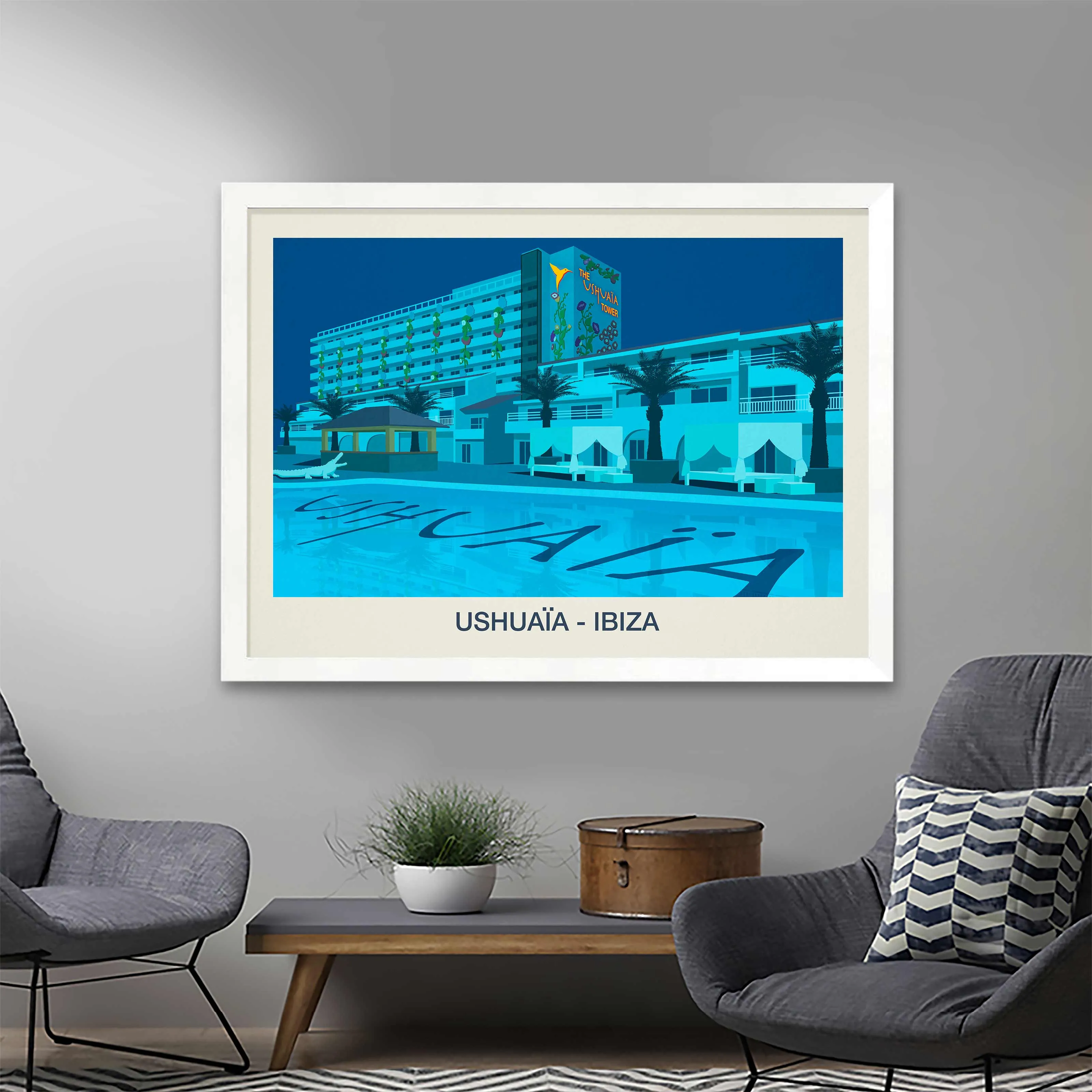 USHUAIA HOTEL POSTER