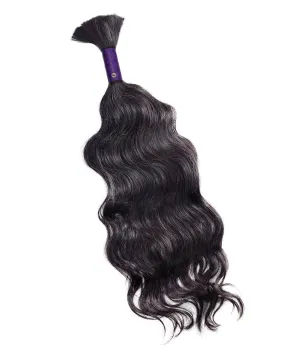 Wavy Bulk Hair for Braiding